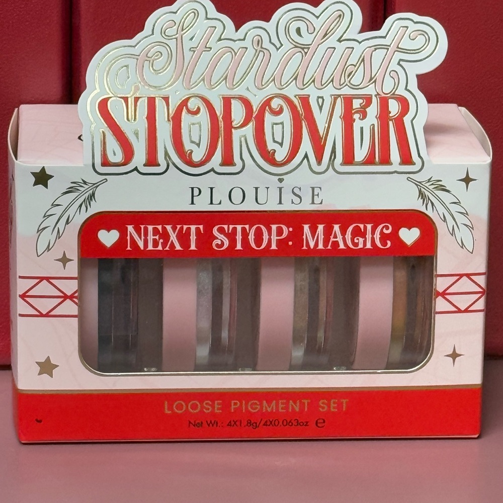 P Louise. Stardust Stopover Loose Pigment Set -4 Shades from 2025 Advent